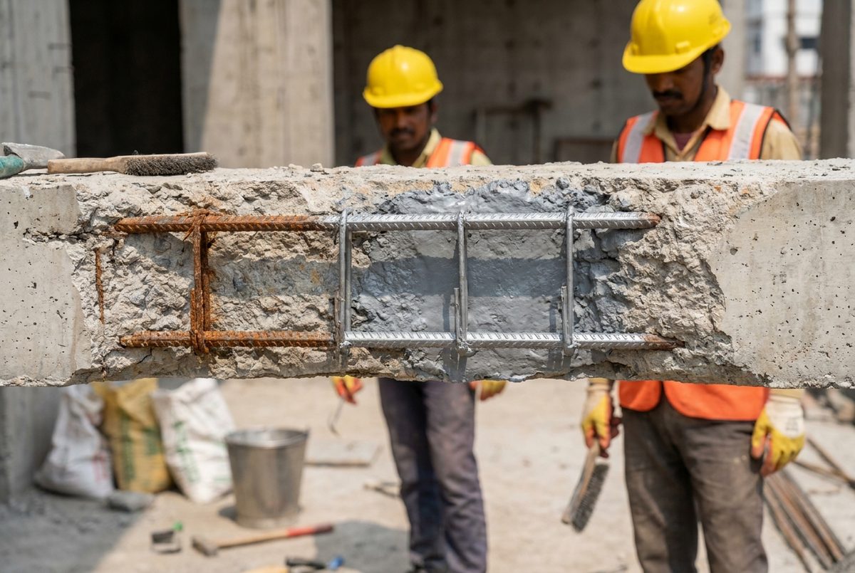Polymer-modified cementitious repair mortars