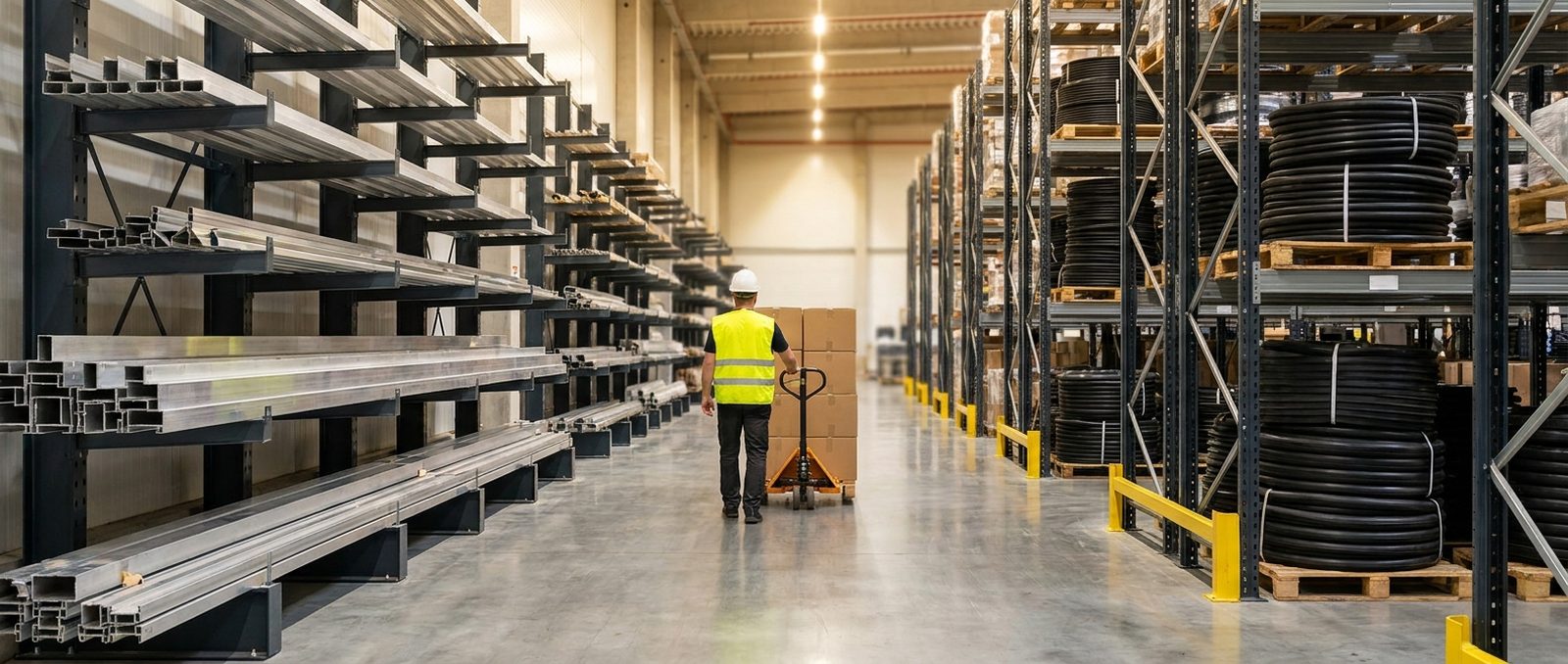 Space Arc Engineering warehouse stocked with expansion joints products