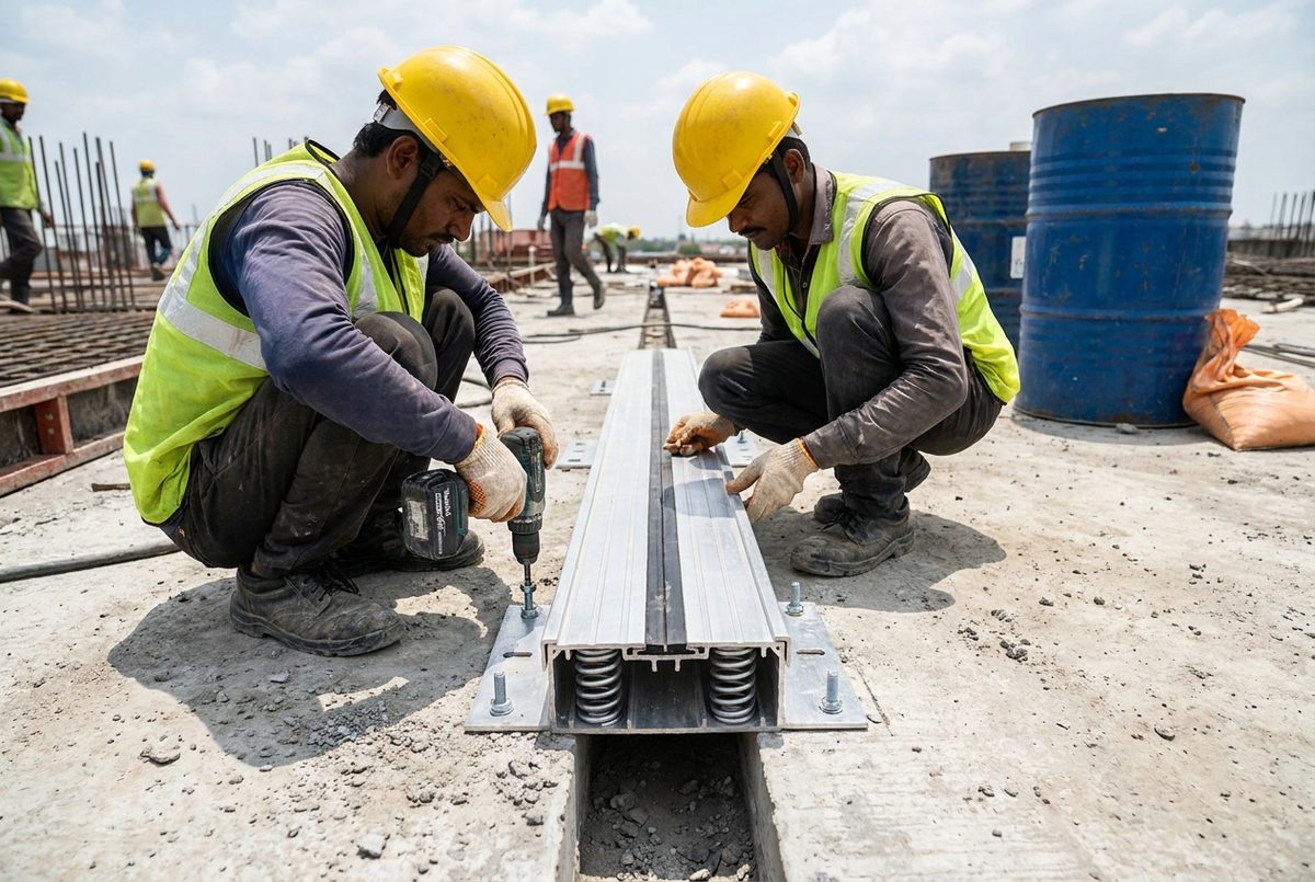 Seismic / multi-directional cover systems (centre-bar + compression spring)