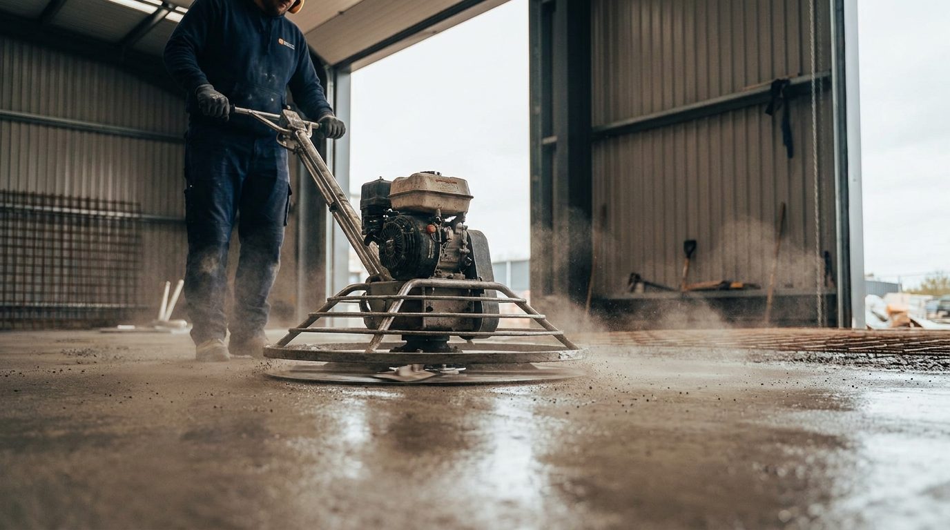Dry-shake hardener