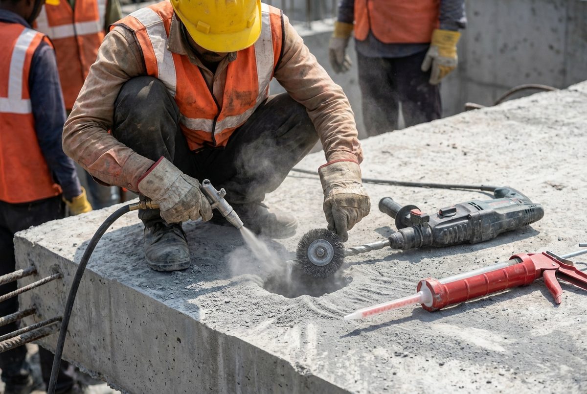 Resin anchoring systems